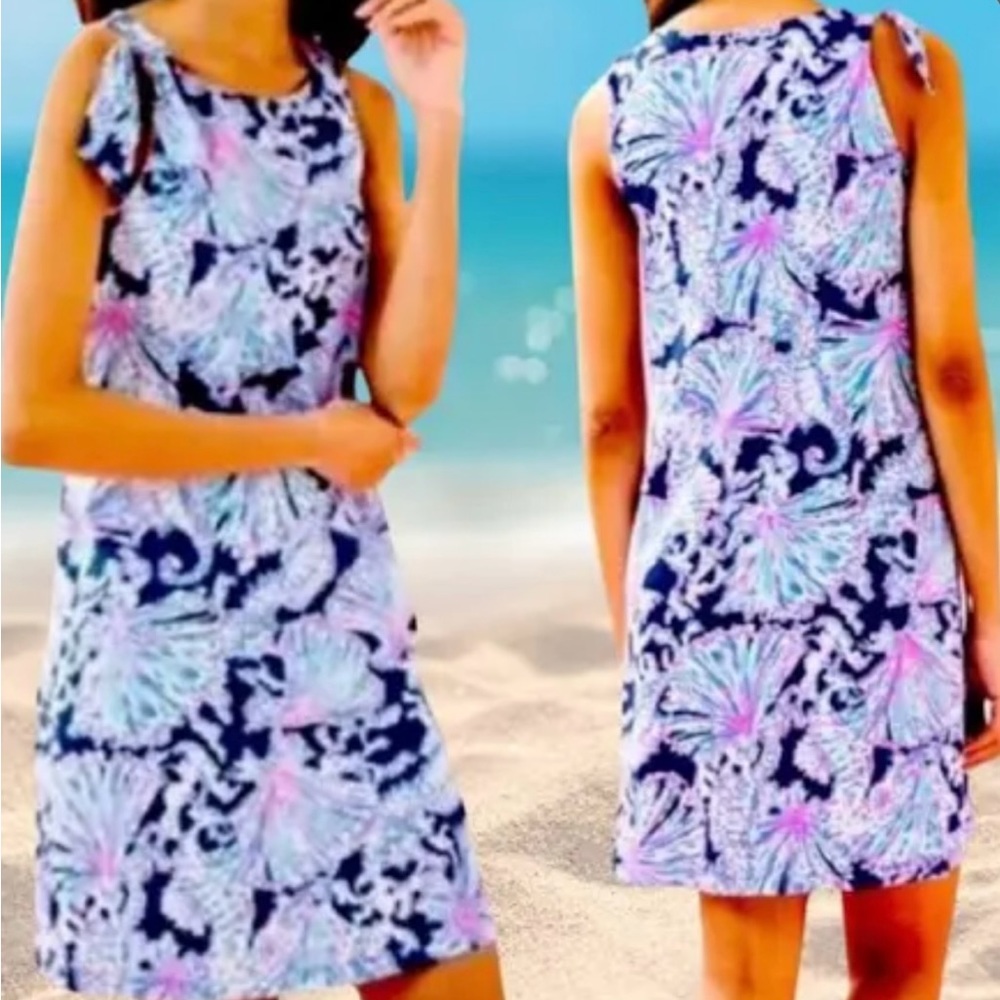 SOLD.   NWOT Lilly Pulitzer Luella Swing Dress. Size Large